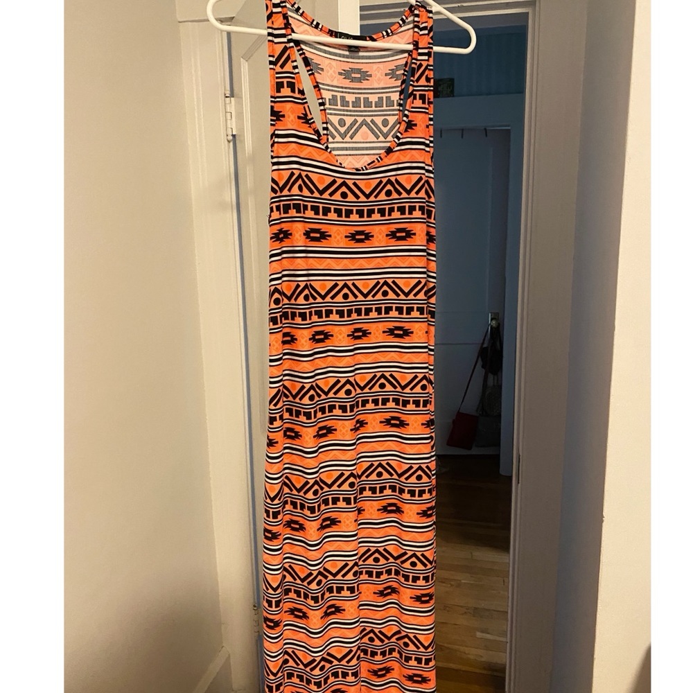 Boho style maxi dress